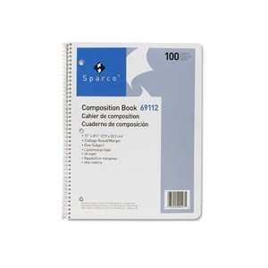 com Sparco Products Products   Composition Book, 100 Sheets, College 