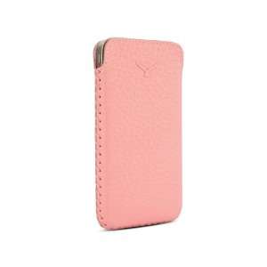  Simena Soft Leather Slim Iphone 4/4S Pouch Case   Pink 