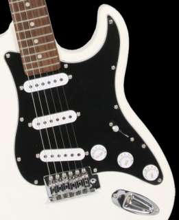 Sale New WHITE Electric Guitar+Strap+Gigbag+WARRANTY  