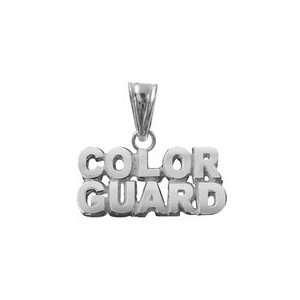  Color Guard Charm in Sterling Silver Jewelry