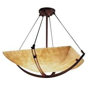   by Justice Design Group   R132583, Size 48 inch, Finish Dark Bronze
