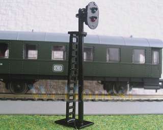 pcs HO Scale 6cm Railroad Signals Green/Red 12V LEDs  