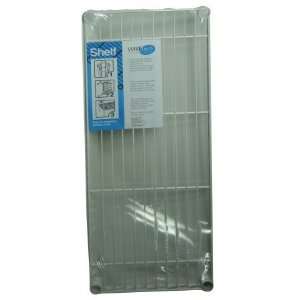 Sensible Storage 18in. X 48in. White Basic Wire Shelf 71848   Pack of 