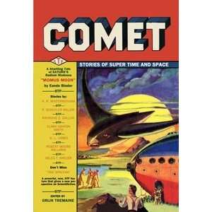  Comet Bird Spaceship   Paper Poster (18.75 x 28.5 