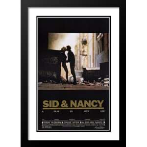  Sid and Nancy 32x45 Framed and Double Matted Movie Poster 