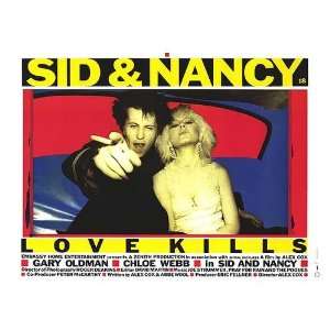  Sid and Nancy Movie Poster, 38 x 27.7 (1986)