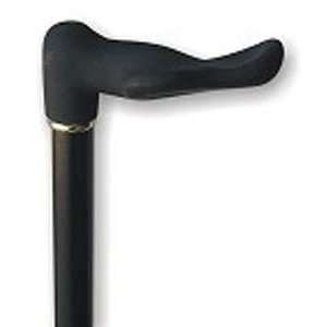  Wood Cane Soft Touch With Palm Grip Handle, Right Hand 