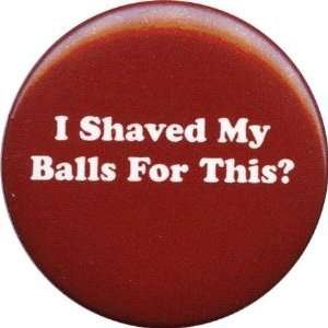  Shaved Balls