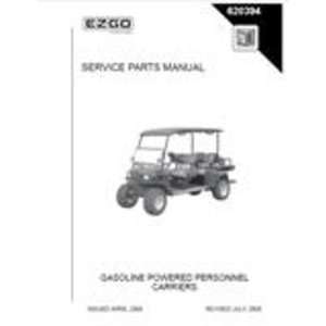   Service Parts Manual for E Z GO ST Shuttle Patio, Lawn & Garden