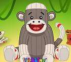 webkinz estore sock monkey no plush code only returns not