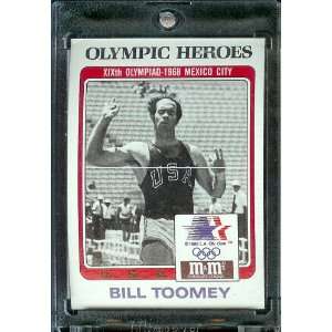  1984 Topps M&M Bill Toomey Decathlon Olympic Heroes 
