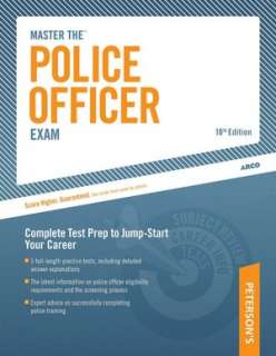   Police Officer Exam by Staff Arco Publishing, Petersons  Paperback