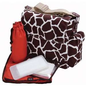  OiOi Giraffe Messenger Diaper Bag Baby