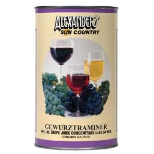   Gewurztraminer (Alexanders Sun Country Concentrates) 