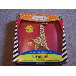  Think of It African Animals Origami Kit Toys & Games
