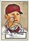 Jeff Salazar Diamondbacks Autograph 2008 TOPPS AUTO coa  