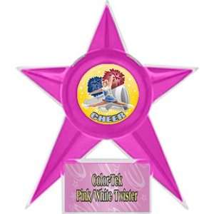  Cheerleading Stellar Ice 7 Trophies 6 Colors PINK STAR/PINK TWISTER 