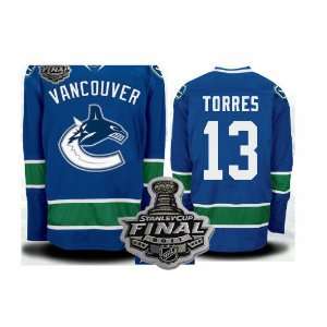 2011 NHL Stanley Cup Authentic Jerseys Vancouver Canucks #13 Raffi 