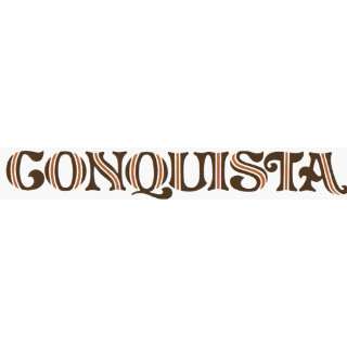  1978 87 El Camino Conquista Tailgate Name   Gld/Org 
