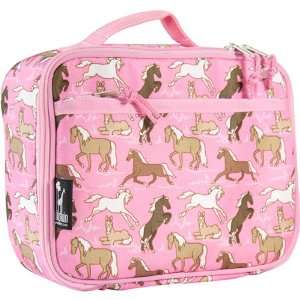  Wildkin New Lunch Box Horses in Pink