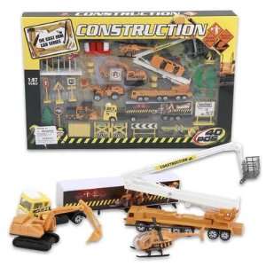   Construction Vehicles Playset   Metal Diecast cars Toys & Games