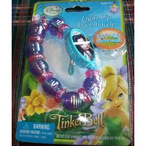  Disney Fairies   Light up Bead Bracelet Tinker Bell 