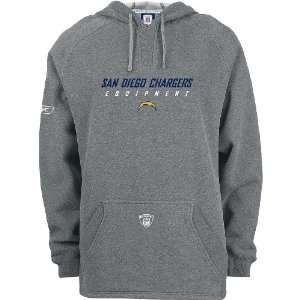  Reebok San Diego Chargers Sueded Hooded Fleece Extra Large 