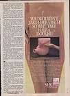 1979 Print AD Shy Douche feminine syringe bath