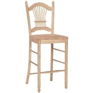 International Concepts Sheafback Stool   29 Seat Height 