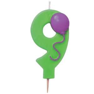  Lets Party By Creative Converting Number 9 Pick Candle 