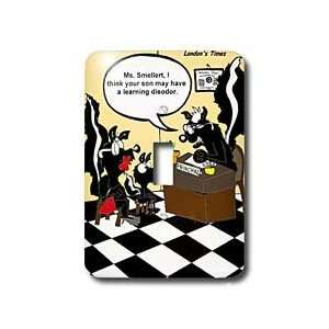 Londons Times Funny Animals Cartoons   Skunk Education   Light Switch 