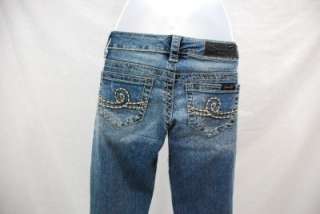 Seven 7 premium denim womens jeans Reese blue size 1 NWT  