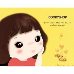  Cute Cooky Girl Mouse Pad 