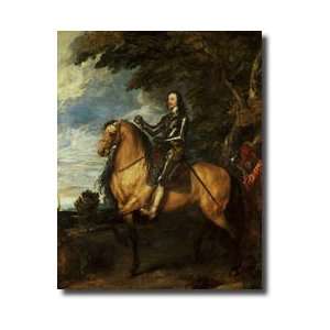  Equestrian Portrait Of Charles I 160049 C163738 Giclee 