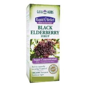    Gaia Herbs Black Elderberry Syrup 3oz