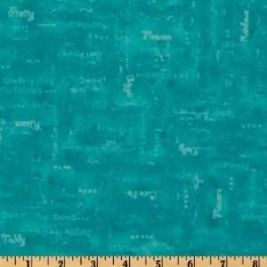  44 Wide Happiness Is Tonal Words Azure Fabric By The 