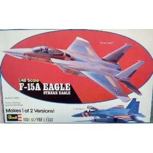  F 15A Eagle  Streak Eagle  Scale 148 Toys & Games