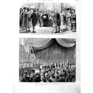   1886 Queen Edinburgh Marquess Lothian Scotland Council