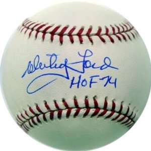  Whitey Ford Signed Ball