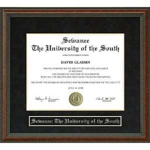  Sewanee The University of the South Diploma Frame Sports 