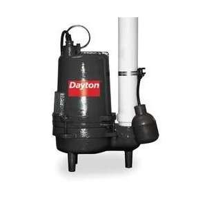 Dayton 3BB88 Pump, Sewage, 1/2 HP  Industrial & Scientific