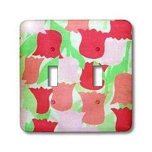  Florene Abstract Floral   Tumbling Tulips   Light Switch 
