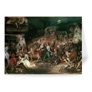  Gringoire in the Court of Miracles,   Greeting Card 