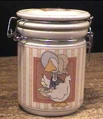 George Good by Fabrizio   1985 MOTHER GOOSE CANISTER  
