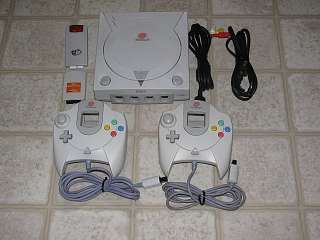 Sega Dreamcast w/2 Controllers/Mem. Card/10 Games +++ 040009276785 