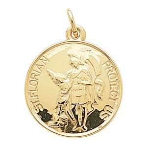  Rembrandt Charms St. Florian Charm, 14K Yellow Gold 