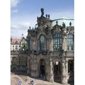  Glockenspiel Pavilion, Zwinger, Dresden, Saxony, Germany 