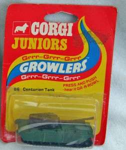 Corgi Junior 66 Centurian Tank Growler MOC  