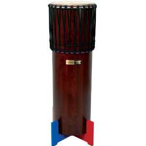    Tycoon Percussion Dark Wood Ngoma Drum Musical Instruments