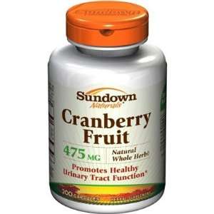  Sundown Naturals  Cranberry Fruit, 200 capsules Health 